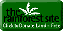 The Rainforest Site - Click to Donate Land - Free